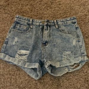 jean shorts